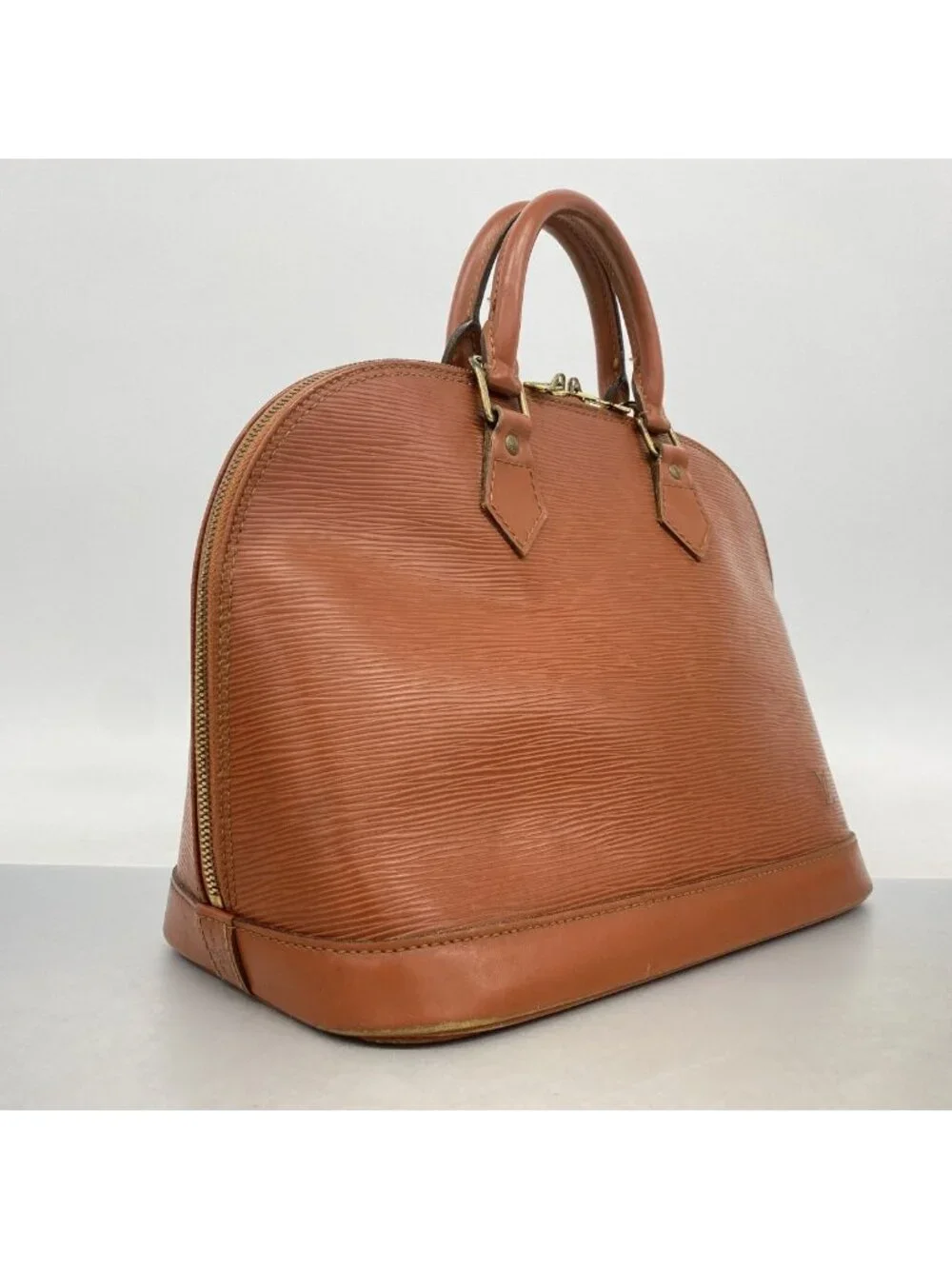 Louis Vuitton Handbag Epi Alma Kenya Brown